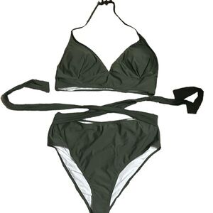 Olive Green Bikini